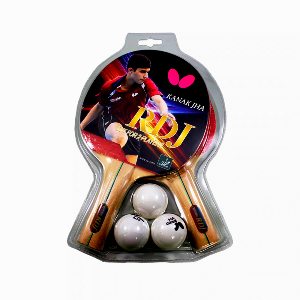 Raqueta Tenis Mesa Butterfly RDJ 2-Player